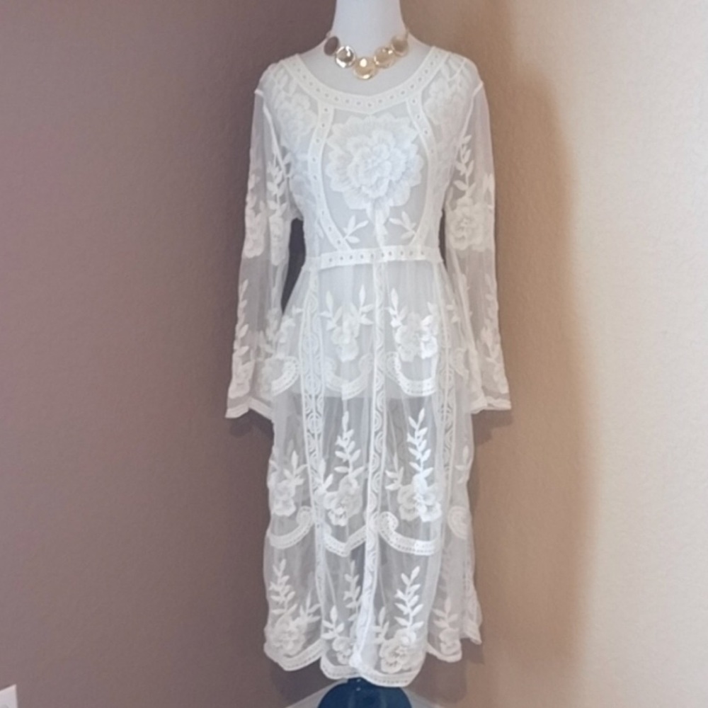 Boho Chic Maternity Shoot Gown